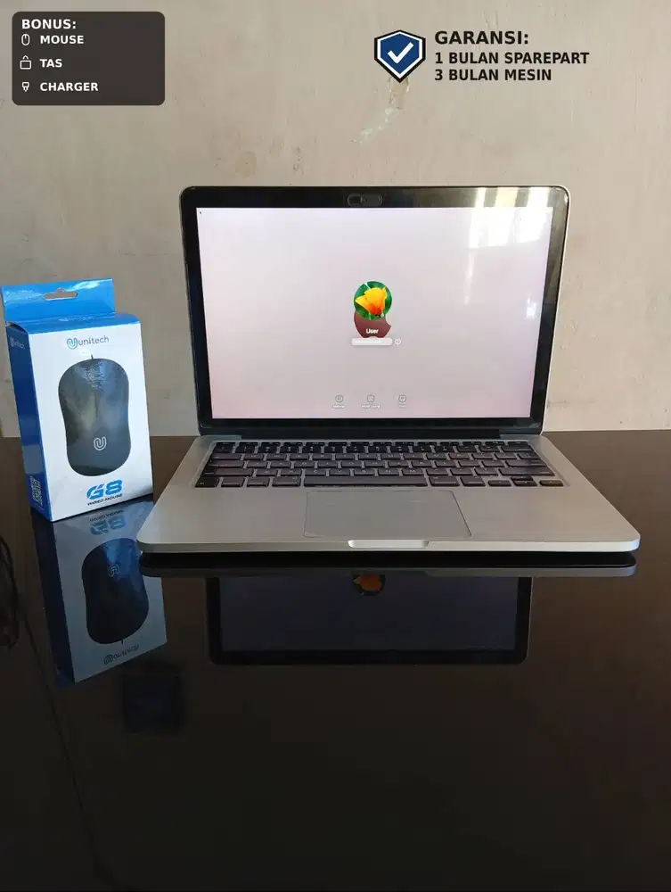 Macbook pro Retina 2014 Dual-Core i5 Ram 8gb ssd 500gb MURAH