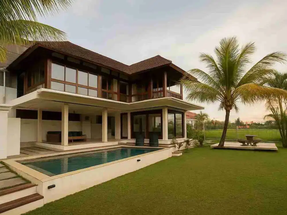 Villa Mewah 2 Kamar dengan View Sawah di Ubud