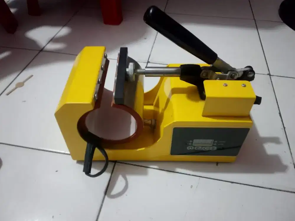 Mesin pres mug kondisi ok