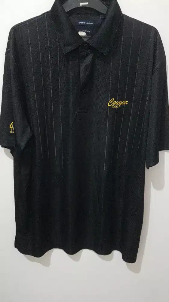 Kaos kerah Cougar Tool..bahan licin