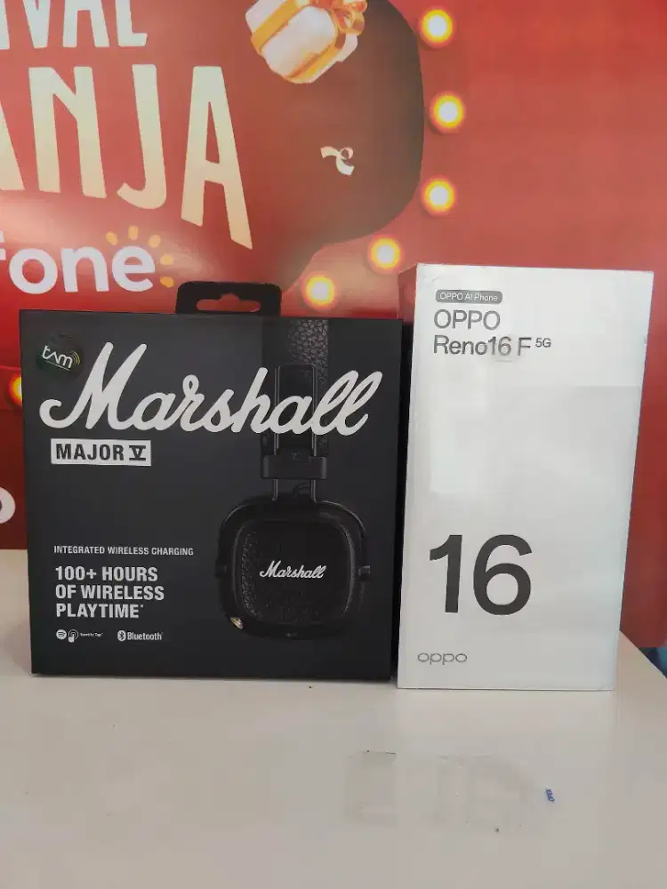 Oppo Reno 16F Tebus Murah Marshall
