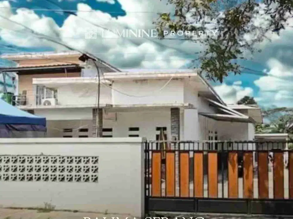 DIJUAL 2 RUMAH DALAM SATU AREA PINGGIR JALAN DI PALIMA SERANG, BANTEN (JP)