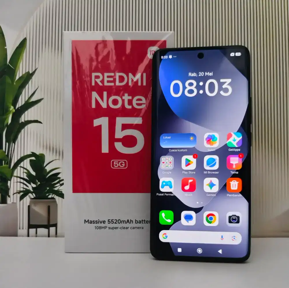 REDMI NOTE 15 5G || 8/256 || SECOND / BEKAS