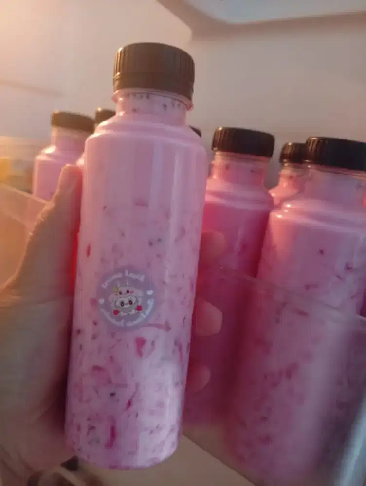 Es Lumut Jelly Pewarna Asli Dari Buah