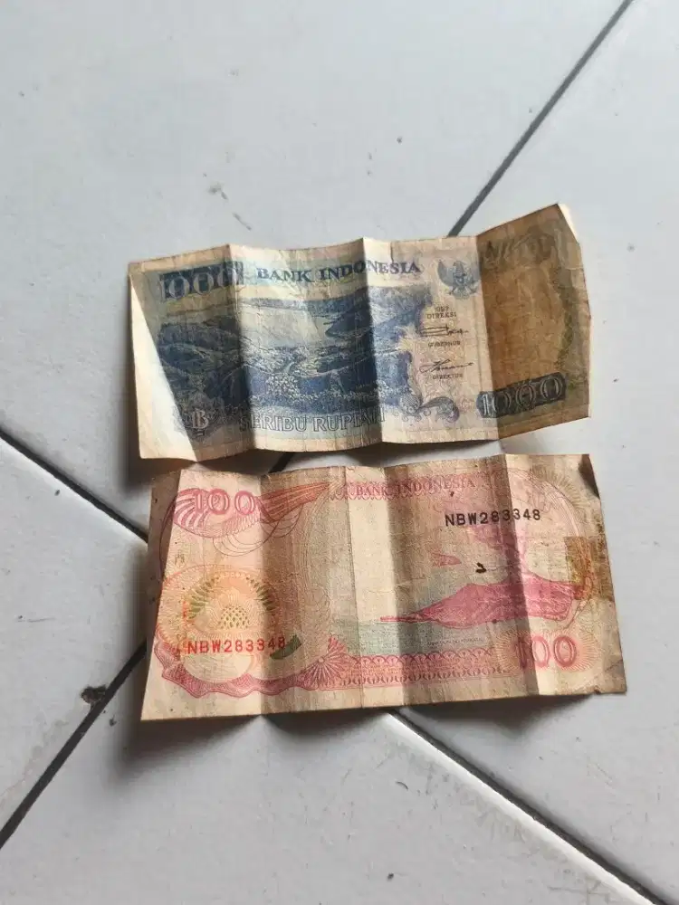 Jual uang kuno tahun 1992
