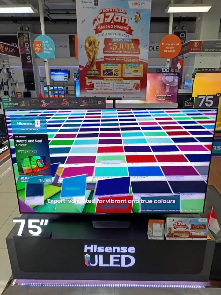 TV HISENSE 75 75UR85