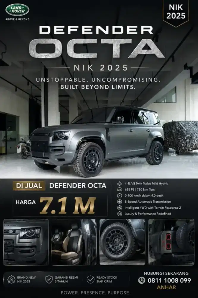 Defemder octa 110 special edition lgsg nama