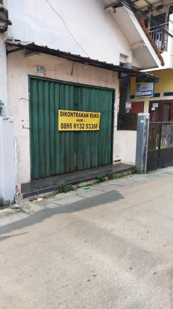 Dikontrakan Ruko