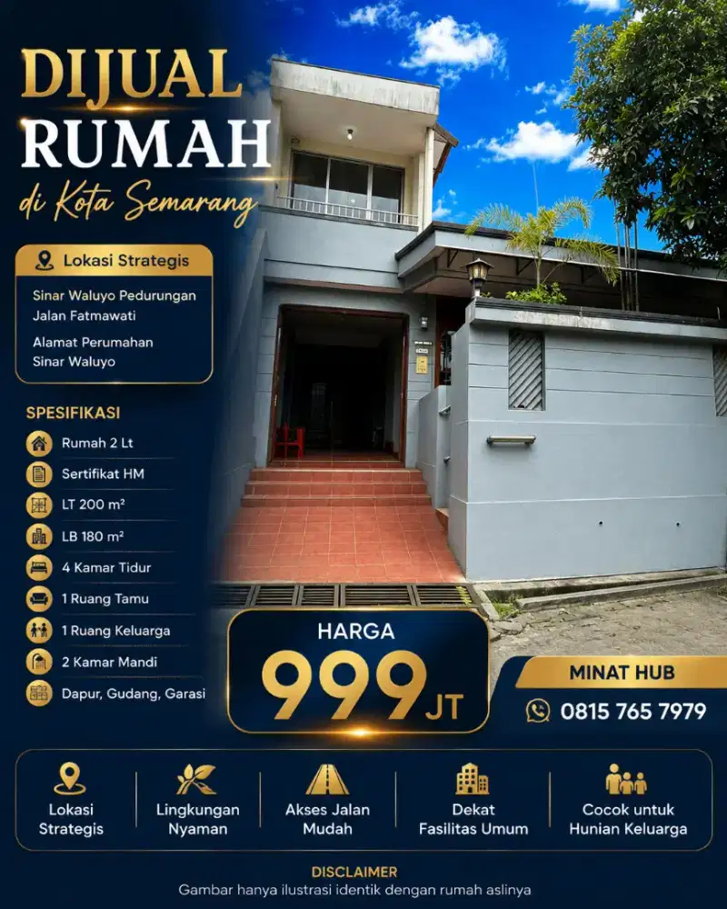 DIJUAL PEDURUNGAN 2LT VIEQ LOK STRATEGIS MURAH DIBAWAH HARGA PASAR
