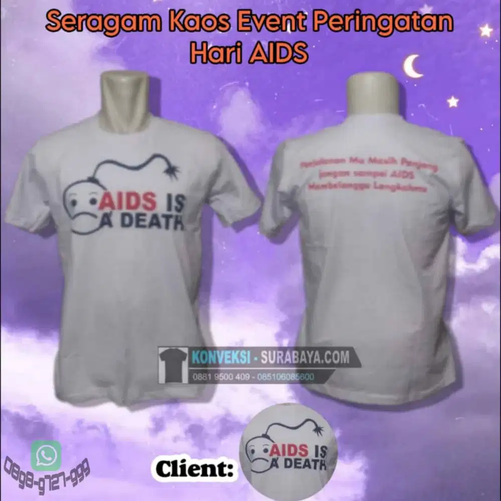 Konveksi Kaos Seragam Event Surabaya - Terima Partai Besar