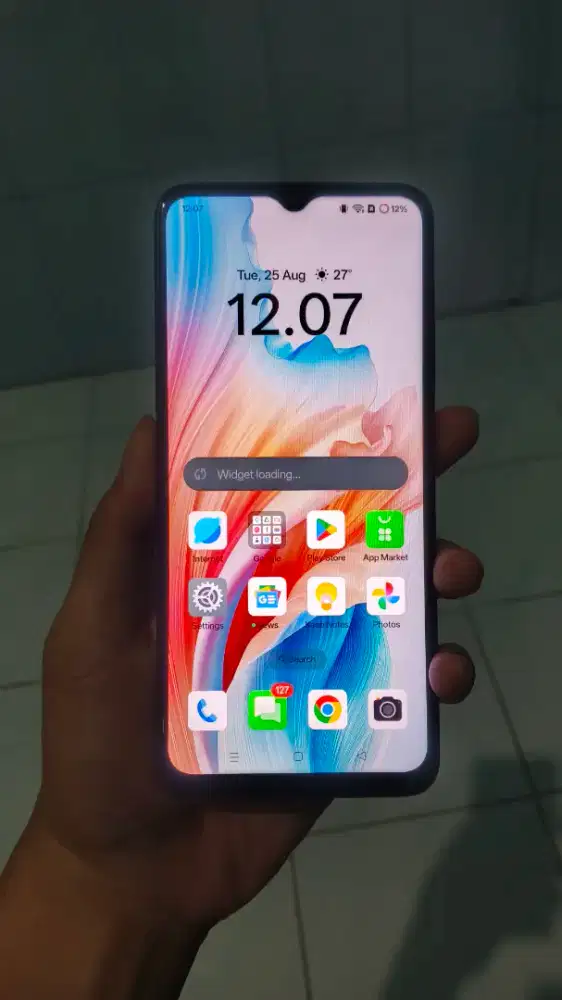 Oppo A18 4/128 hitam batangan mulus like new