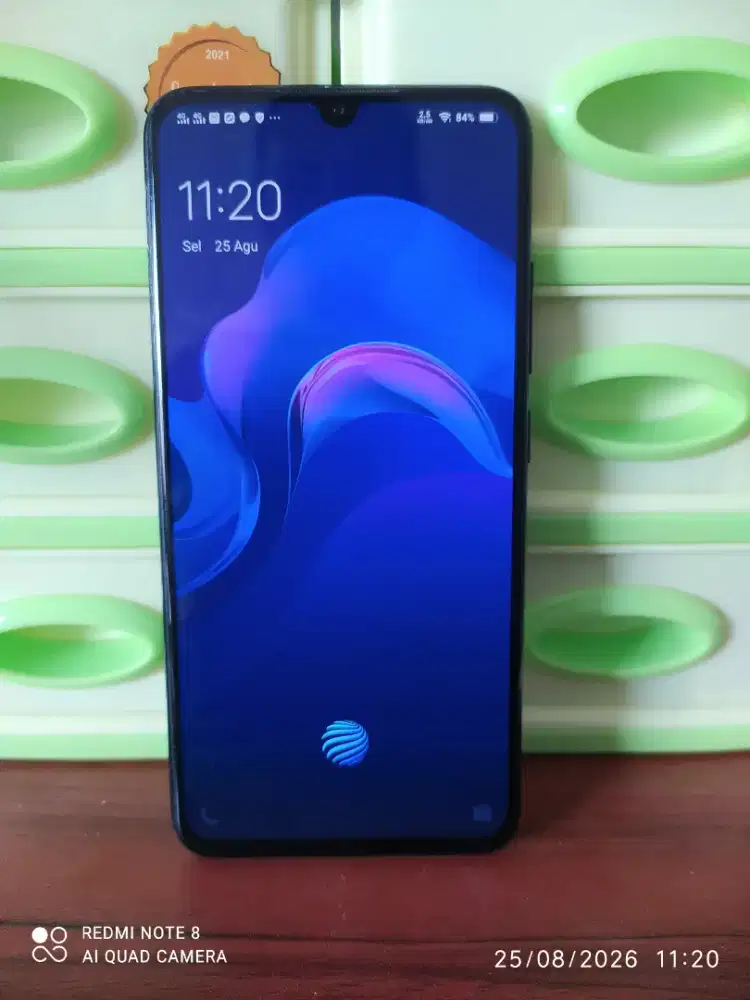vivo v11 pro ram 6 sidikjari dilayar