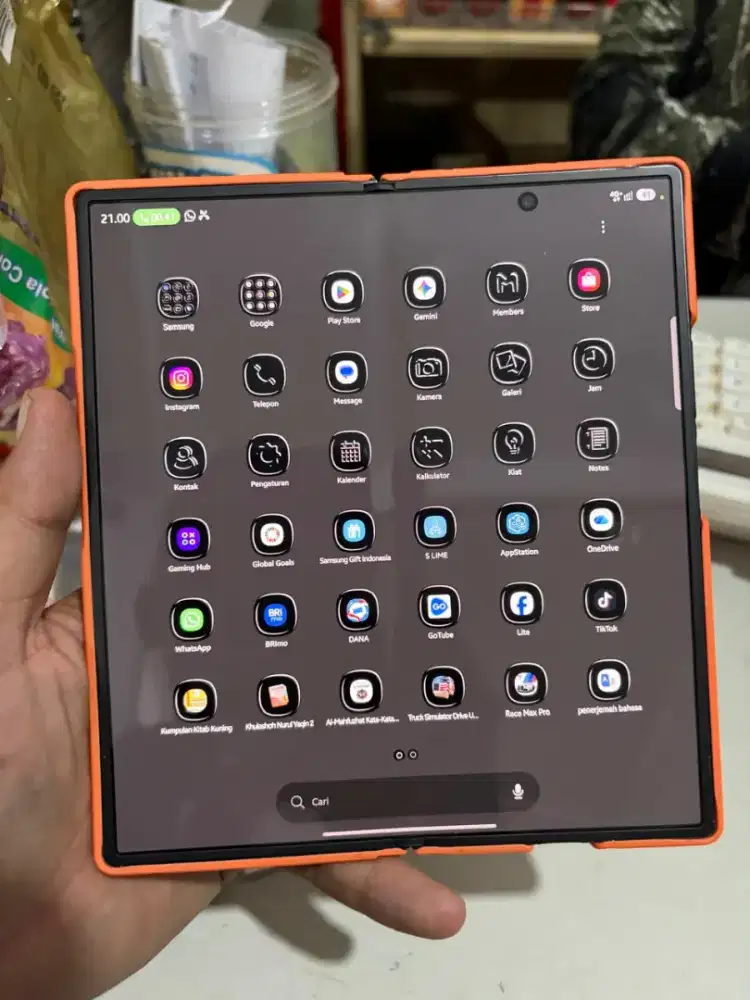 Samsung Zfold 7 fullset nominus pemakaian 4bulan