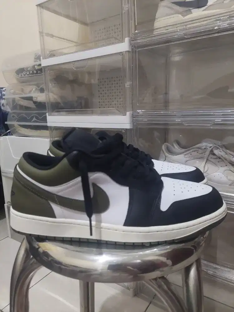 Nike air jordan low olive green original size 45