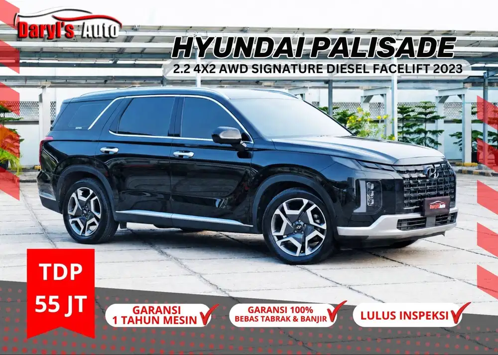 2023 PALISADE 2.2 SIGNATURE Diesel AWD 4x2 FACELIFT Sunroof tdp55jt