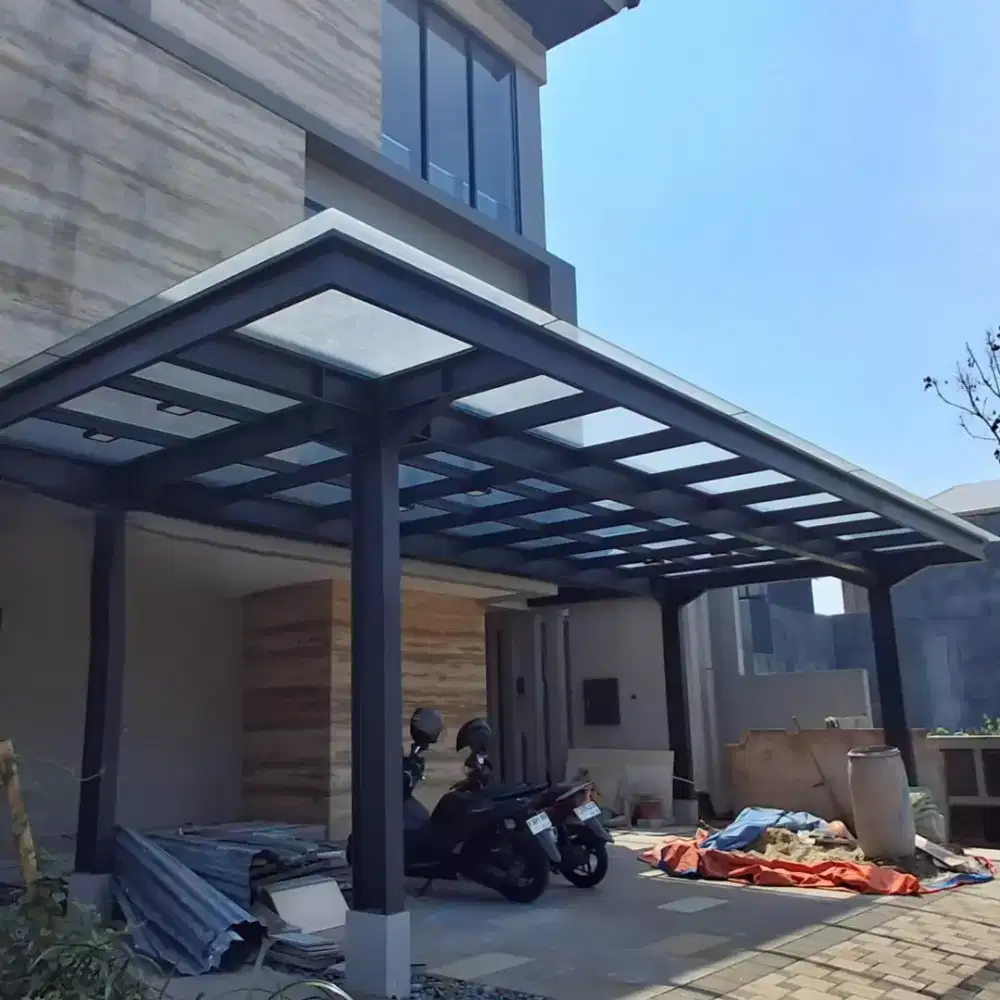 Canopy atap kaca