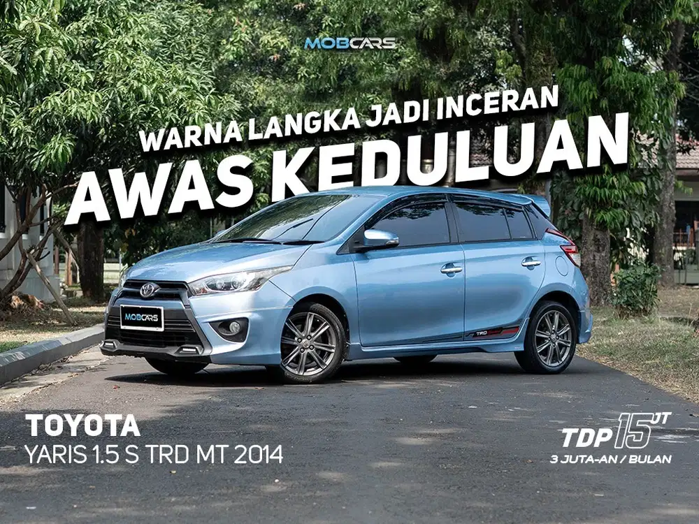YARIS S TRD 2014 - RARE COLOR