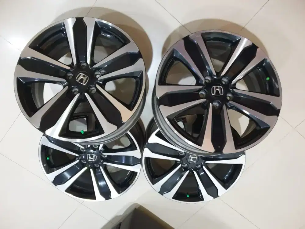 4 VELG R18 Ori CRV TURBO TERBARU PCD 5x114,3 99%Mulus SiapPakeBUKTIKAN