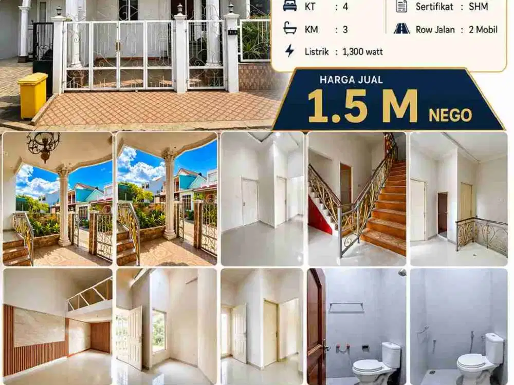 Rumah Asri 2 lantai di Tanah Baru, Beiji, Depok