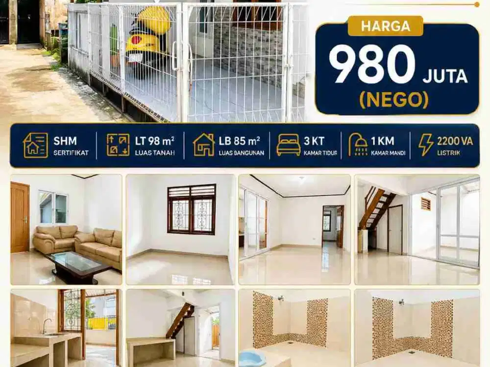 Rumah siap huni kawasan Margonda, Depok