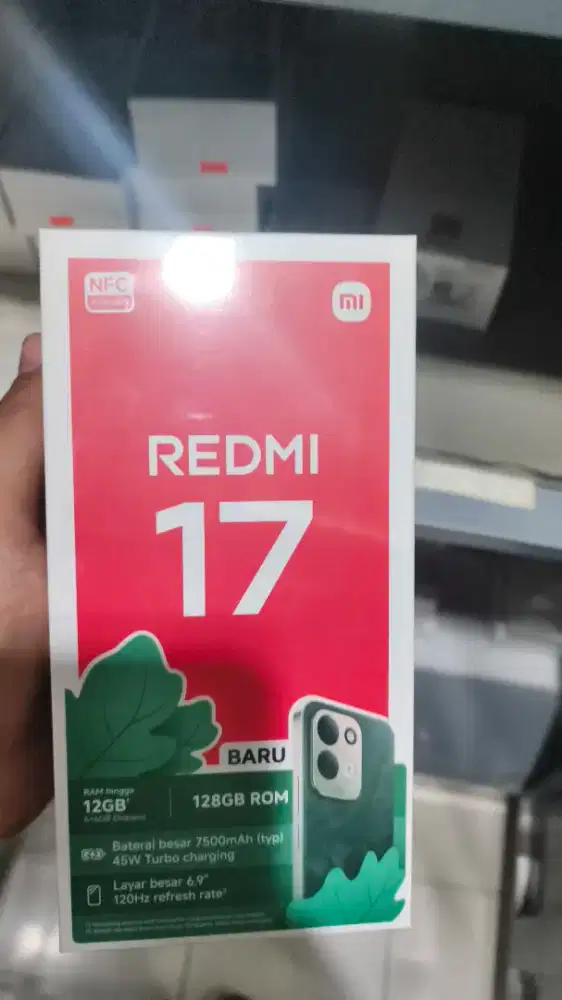 Redmi 17. 7500mAH Kuat menyala 6/256