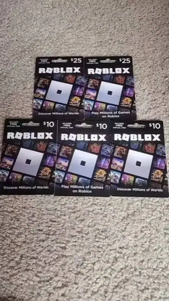 Roblox Gift Card dan Visend
