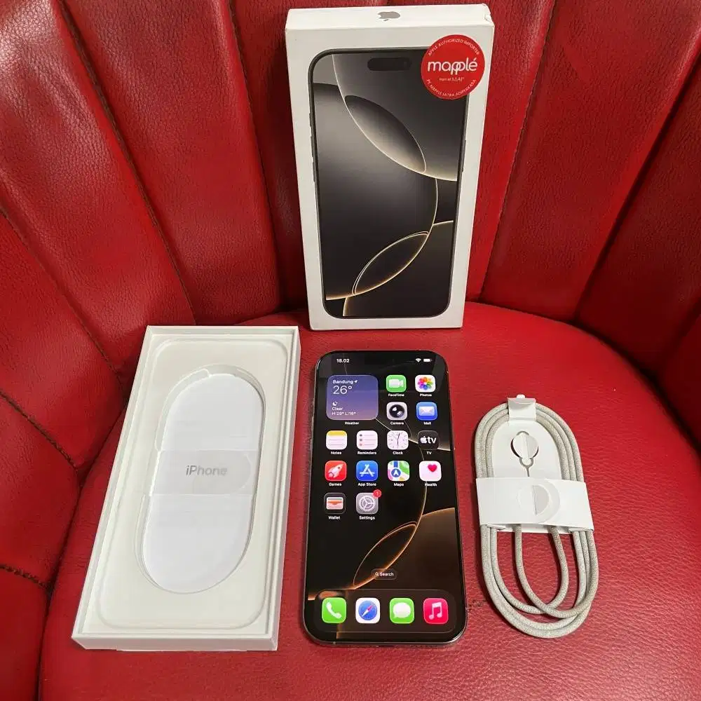 iPhone 16 Pro Max 512gb Natural Titanium iBox Digimap Fullset Original