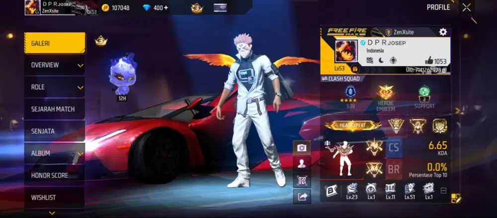 JUAL AKUN FREE FIRE