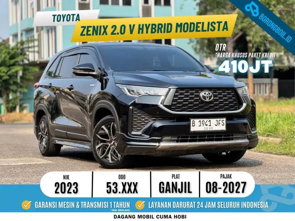 Toyota Zenix 2.0 V Hybrid Modelista 2023 Hitam innova
