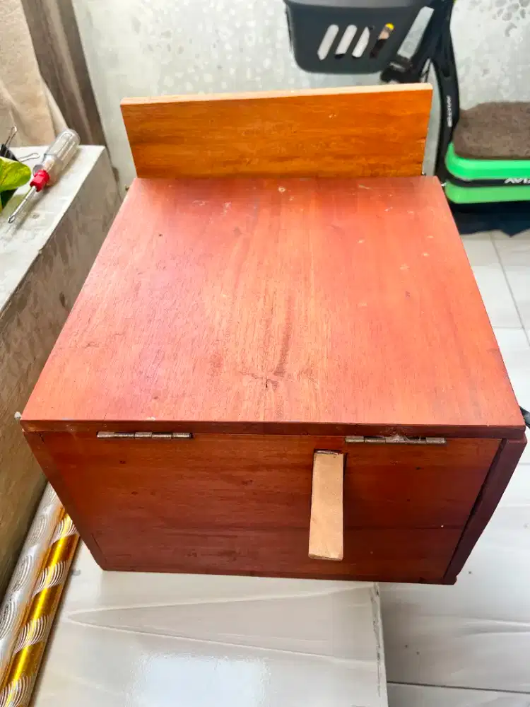 Kotak Kopi Kayu Portable