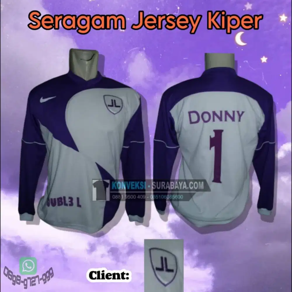 Pusat Pembuatan Kaos Jersey Surabaya - Konveksi Surabaya Asli