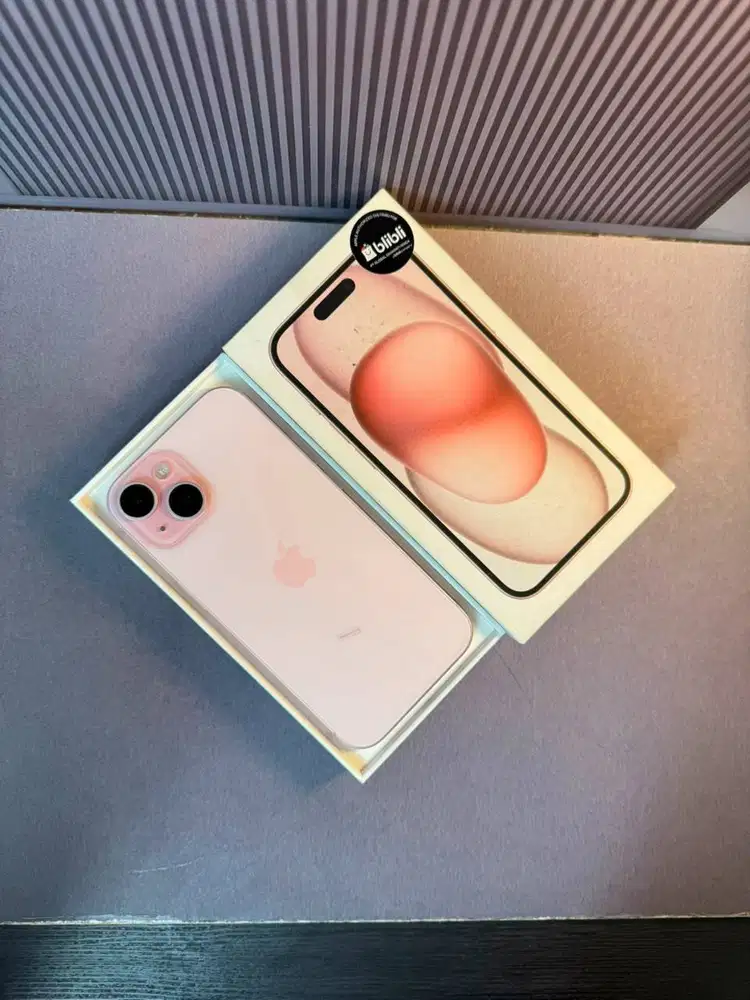 iPhone 15 Basic 128gb Resmi Ibox Pink