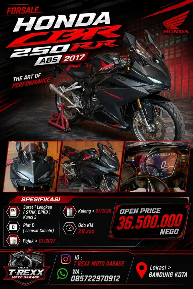 HONDA CBR 250RR ABS 2017