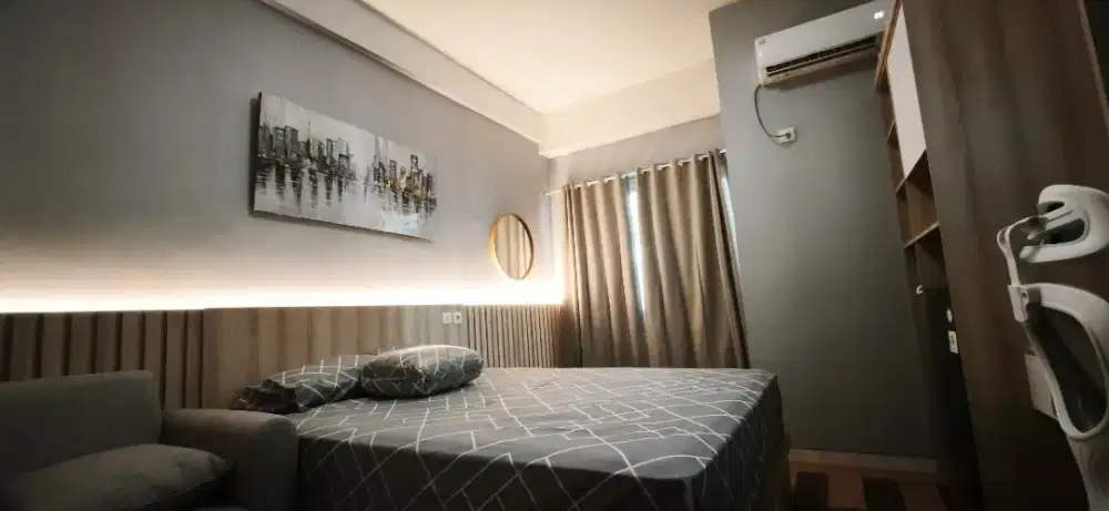 Sewa Studio Mares 1 Full Furnished  Estetik&Baru # Langsung Owner