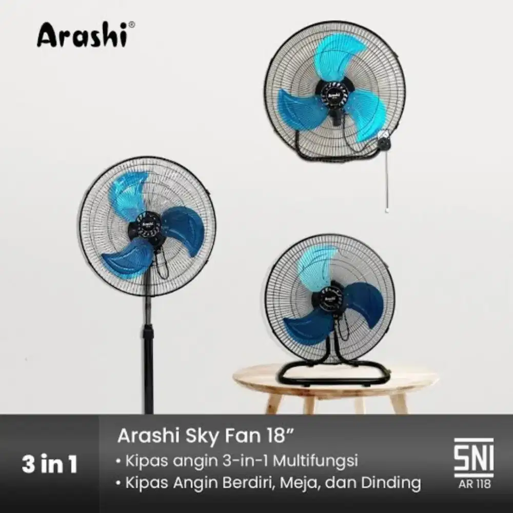 KIPAS ARASHI SKY FAN 18INCH AR 118