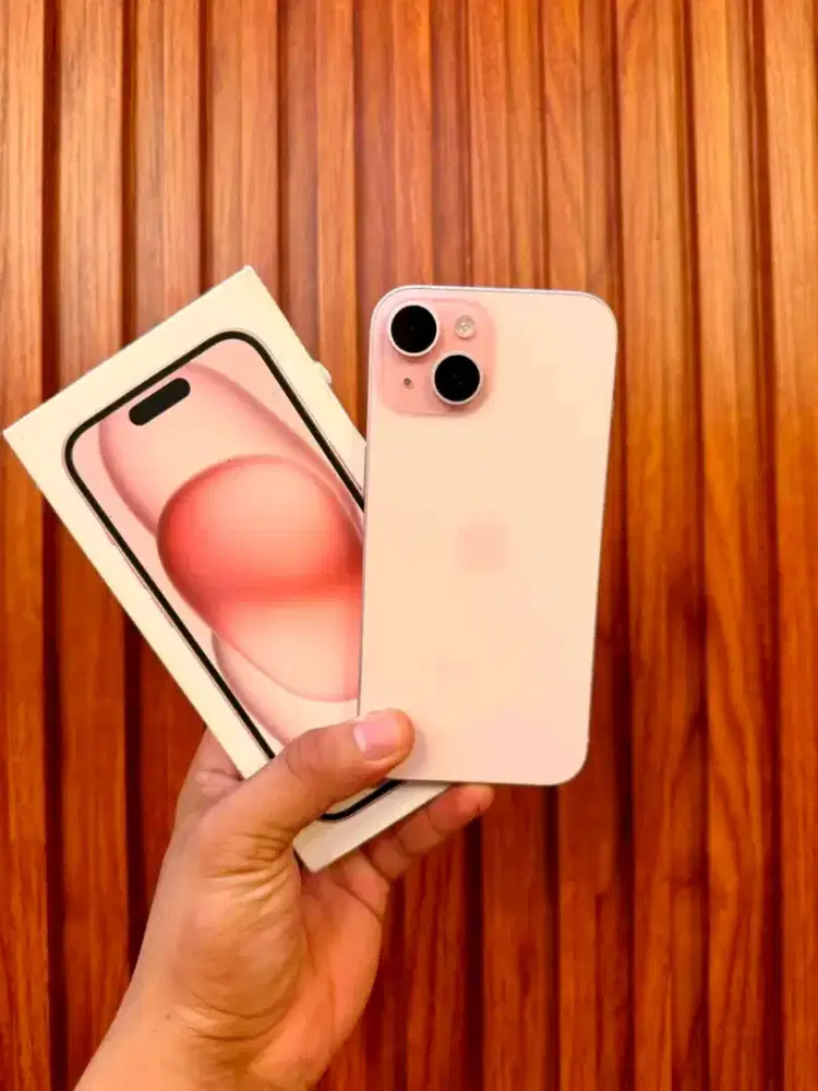 iPhone 15 128 iBox pink mulus
