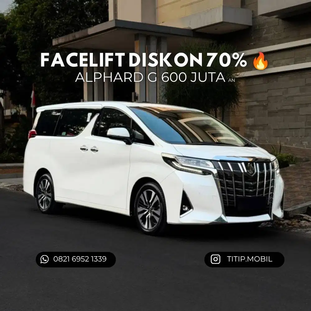 [CASH] Toyota Alphard G ATPM TSS Facelift 2022
