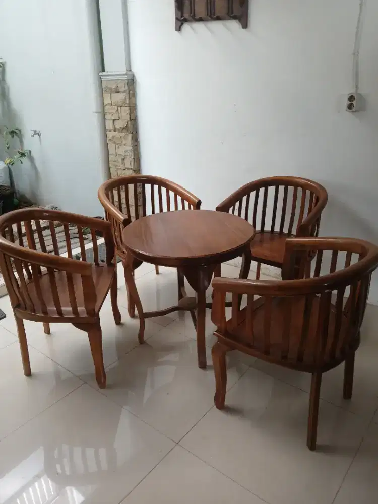 Kursi Teras Tamu Betawi Lenong