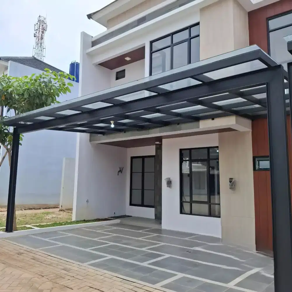 Canopy atap kaca