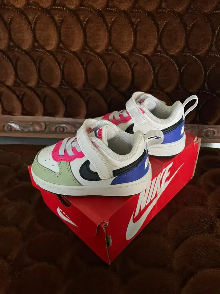 Sepatu anak nike court borough prewalker