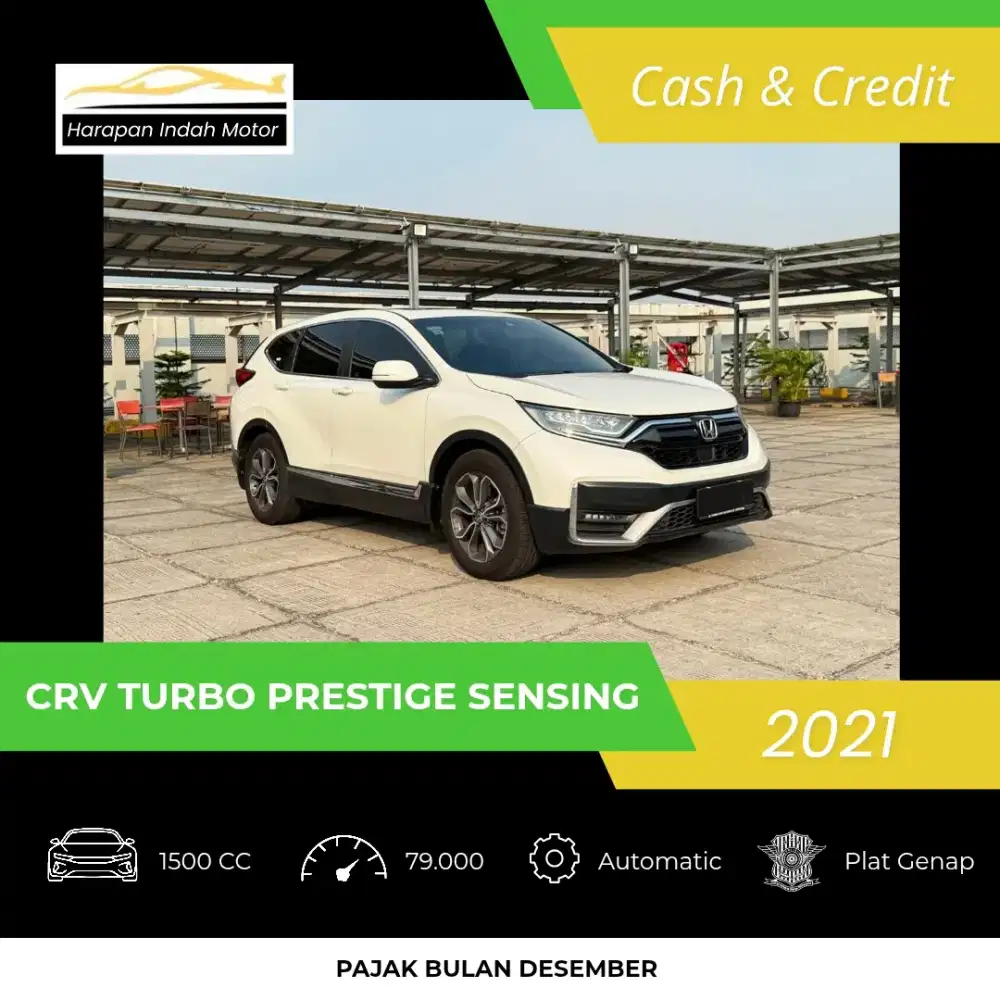 Honda CRV Turbo Prestige 2021 KM 79RB