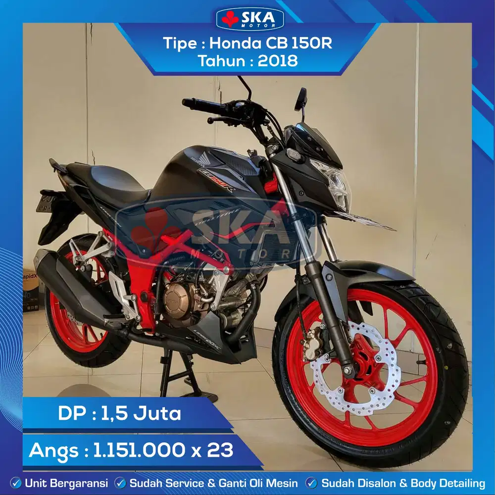 Honda CB 150R Tahun 2018