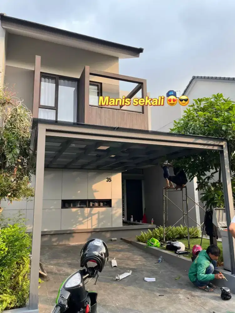 Canopy atap kaca