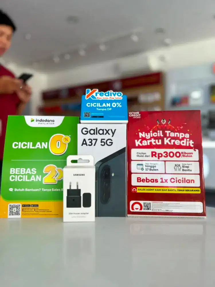 SAMSUNG GALAXY A37 5G||FREE ADAPTOR CICILAN CUKUP PAKAI KTP