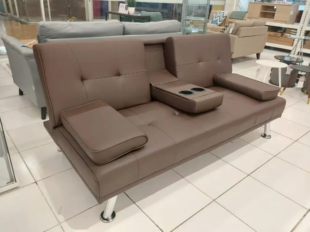 SOFABED 2JT AN KULIT BISA CICIL 0%