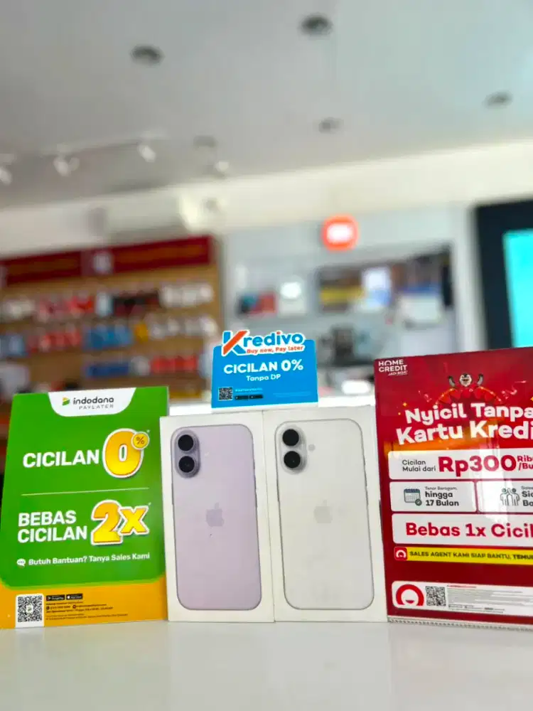 IPHONE 17 BASIC 256GB||FREE ADAPTOR CICILAN SYARAT MUDAH CUKUP KTP