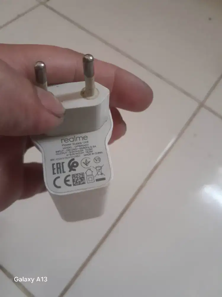 Kepala charger realmy oppo original fast charging