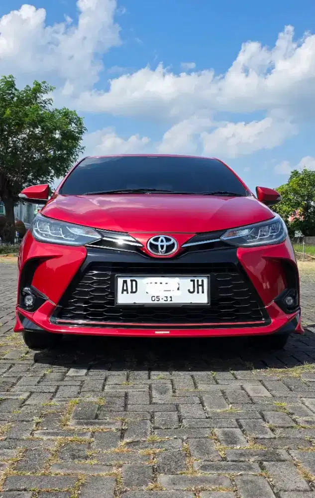 YARIS TRD MATIK 2021 KM 50RBAN MERAH METALIK PLAT AD SOLO SURAKARTA