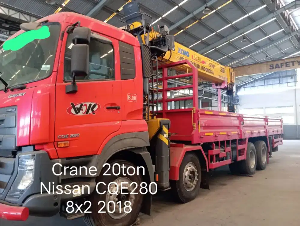 Crane 20ton Nissan CQE280 2018 8x2