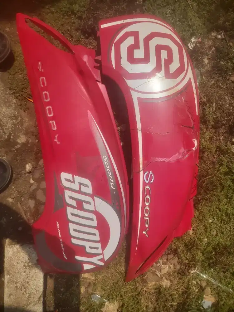 Body, cover inner scoopy fi 2014 dan gear box